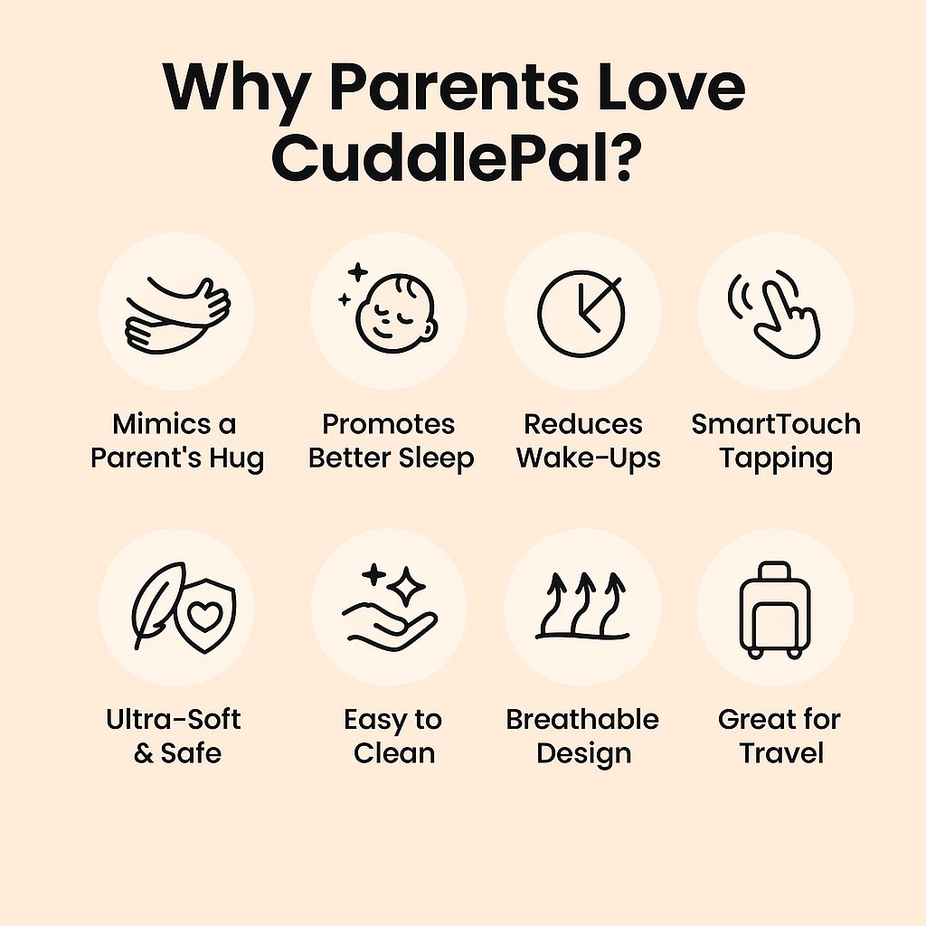 CuddlePal™ Plüschhand zum Kuscheln & Klopfen