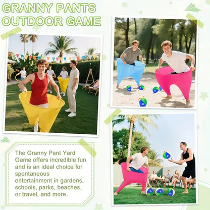 GrannyBouncePants™ Fang- & Wurfspiel