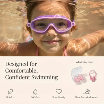 SplashyEyes™ Schwimmbrille (mit Nasenschutz)