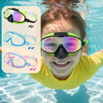 SplashyEyes™ Schwimmbrille (mit Nasenschutz)