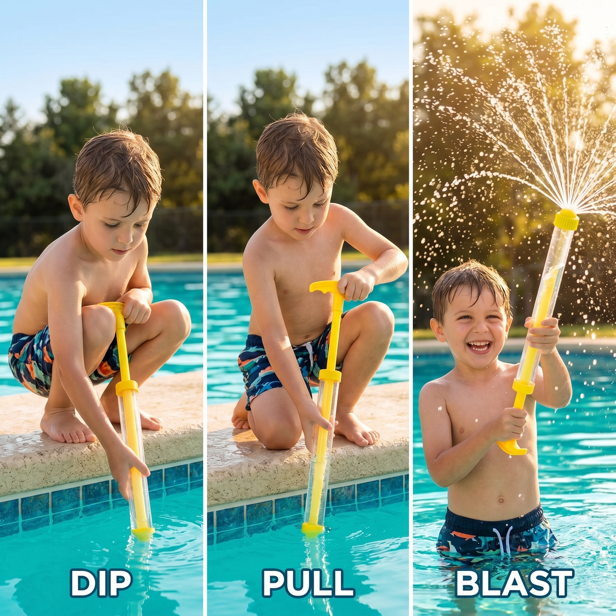 SplashBlast™ Feuerwerk-Wasserspritze